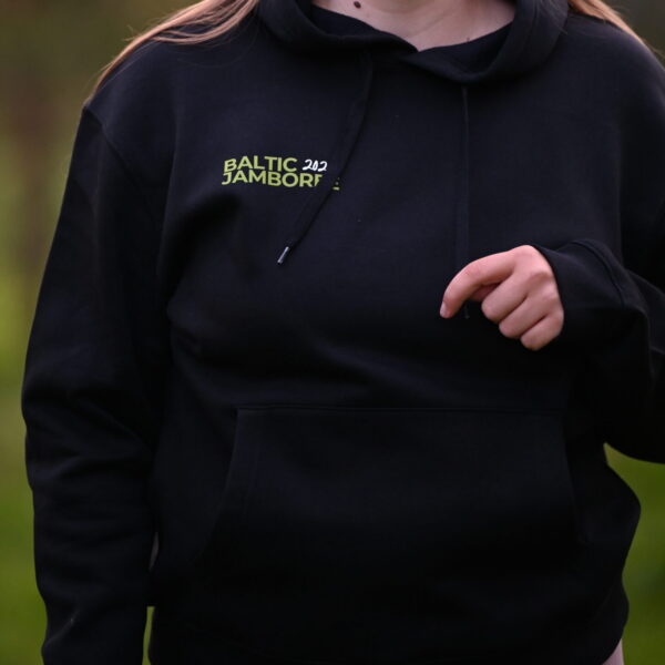 Sweatshirt (with a hood) - black