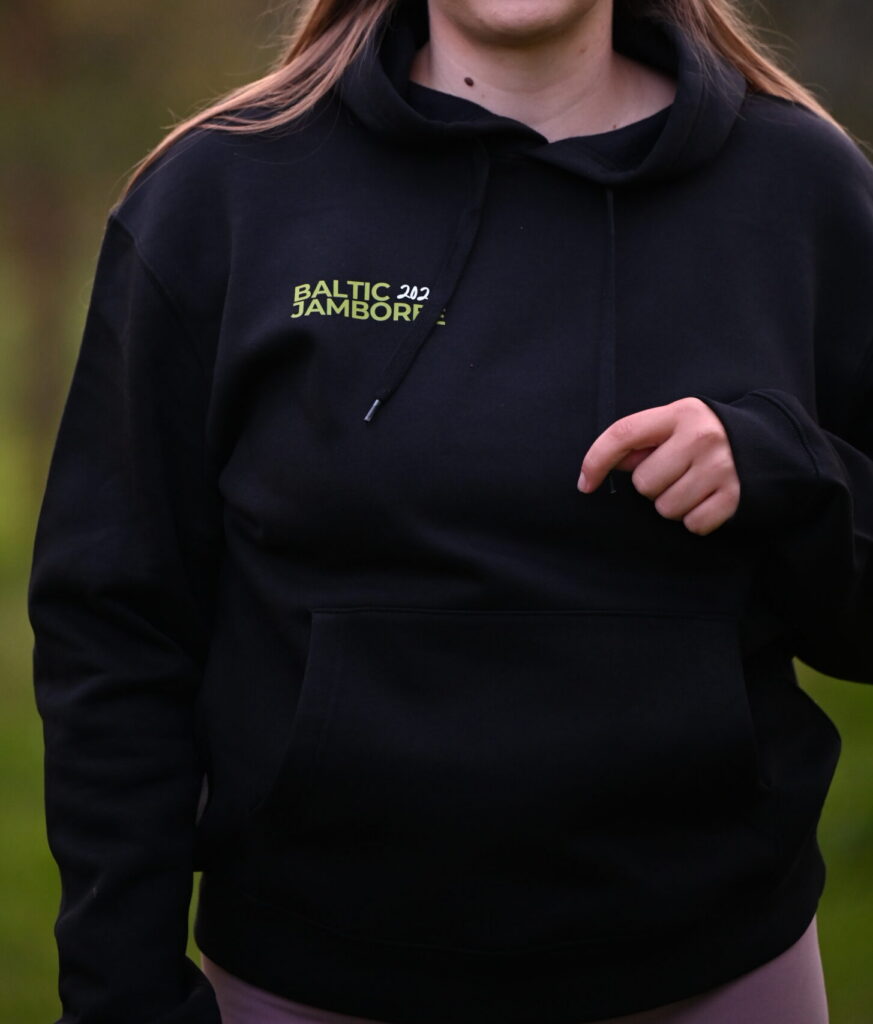 Sweatshirt (with a hood) - black