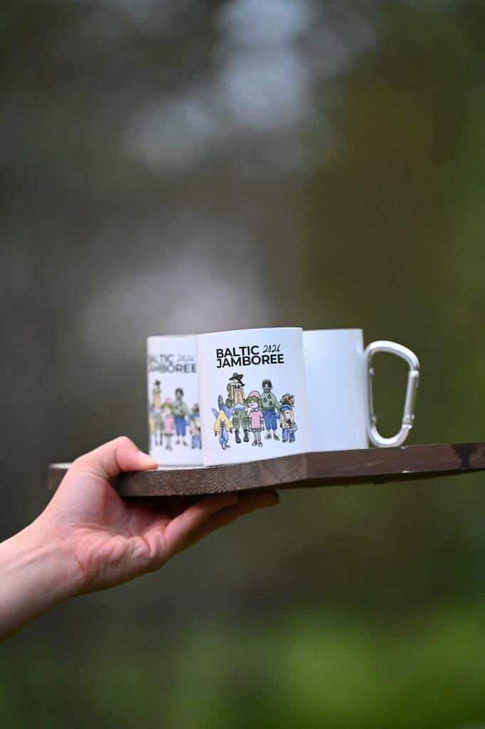 Metal mug